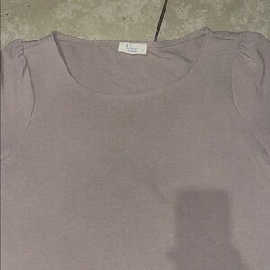 Lavender Short Sleeve Top